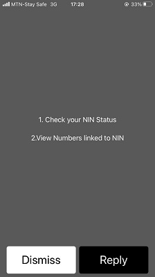 Check Numbers Linked To Your NIN
